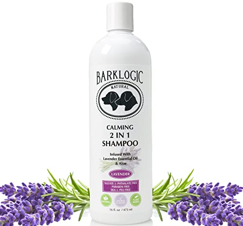 Plant Based 2 in 1 Dog Shampoo and Conditioner, Lavender, 16 fl oz – Grooming Essentials for A Quality Coat – No Parabens, No Phthalates, No Sulfates, No DEA & PEG, Safe & Vegan Plant Based 2 in 1 Dog Shampoo and Conditioner, Lavender, 16 fl oz – Grooming Essentials for A Quality Coat – No Parabens, No Phthalates, No Sulfates, No DEA & PEG, Safe & Vegan