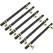 Lot de 6 poignées de placard de cuisine avec vis en alliage de zinc hole distance 160mm