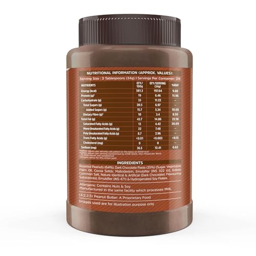 Image of MuscleBlaze Fit Chocolate Peanut Butter (Creamy, 1kg) | High Protein | No Trans Fat, Energy Booster (Pack of 2)
