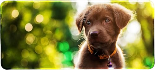 Silent Monsters Mauspad XXL 900 x 400 mm großes Mousepad Welpe...