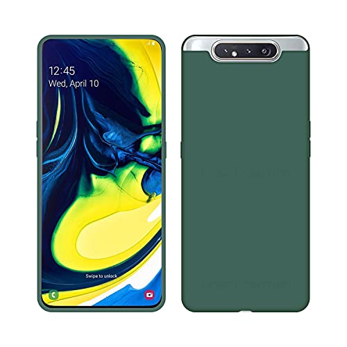 Image of Case Creation Luxurious OG Series for Samsung A90 Case Cover,Anti-Dirty Slim Case Frosted Matte Cute Candy TPU Raised Bezel (Splash of Color) Back Cover for Samsung Galaxy A90 -Wine Green