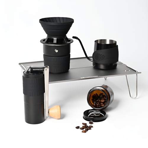 Aishaba アウトドア手挽きコーヒーミルセット