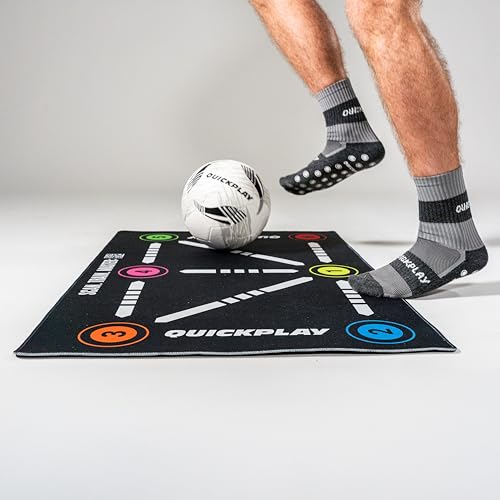 Entraîneur de football antidérapant Quick Play Ball Mastery pour technique et travail des pieds