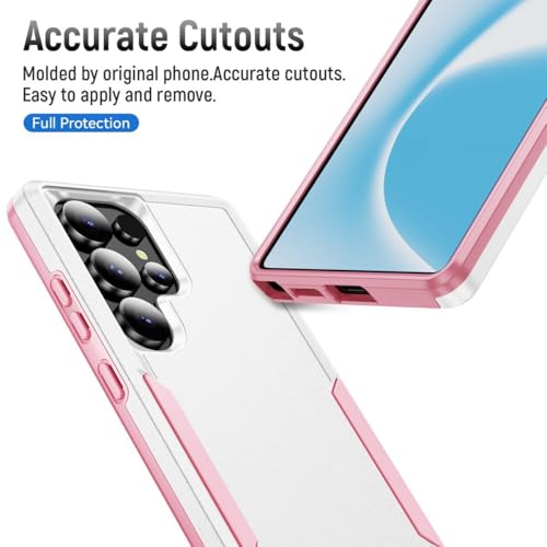 Coque Samsung S22 Plus silicone bleu rigide double couche antichoc - 3