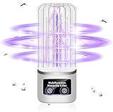 ✹【Amplia gama de aplicaciones】 Diseño de trampa para mosquitos de 360 ​​grados. Ideal para hogar, oficina, cocina, restaurantes, colegios, hospitales, etc. Para potenciar el efecto, recomendamos colocar el killer a una altura de 18 a 90 cm para asegurar que la luz ultravioleta cubra todo el espacio de la habitación cubierta
