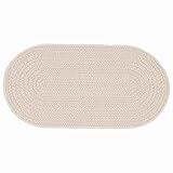 vidaXL Alfombra de Patio, Ideal para Interiores y Exteriores - Resistente al Sol, Decorar pasillos, tapete Ovalado y versátil