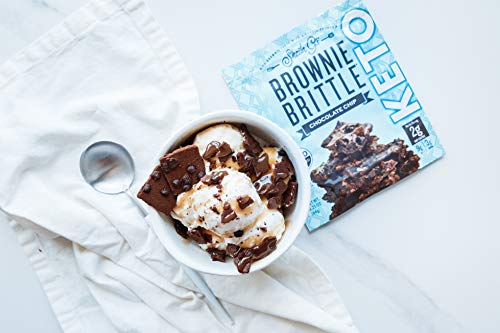 Brownie Brittle Sheila G's Keto Chip Low Carb Healthy Sweet Thin Brownie Cookie Snack Chocolate, 2.25 Ounce (Pack Of 3) #TOP2