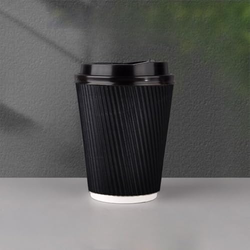 Neakarfer-���R�b�v �g���̂� �W�t��100���Z�b�g �R�[�q�[ �J�b�v �ϔM �Ɩ��p �e�C�N�A�E�g �J�t�F �z�b�g�h�����N �� �O�d�f�M���� �h�����N �����g���̂Ď� �Ɩ��p�i �y�[�p�[300ml �W�t��-�u���b�N (�u���b�N2,270ml) [