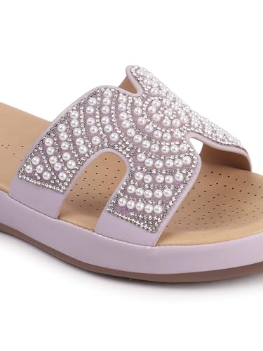 Image of Carlton London Women Comfortable Fashion Sandal for Daily use, Office use, Casual use