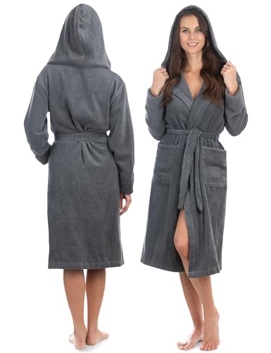 Liebenstein® Premium Bademantel Damen aus 100% samtweicher Baumwolle mit...