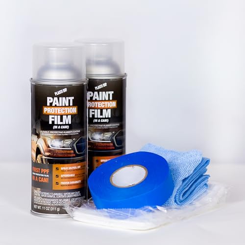 Spray-On Paint Protection Film (PPF) – Clear DIY Car Coating, Scratch & Rock Chip Resistant, Invisible Peelable Shield, Affordable Automotive Paint Guard