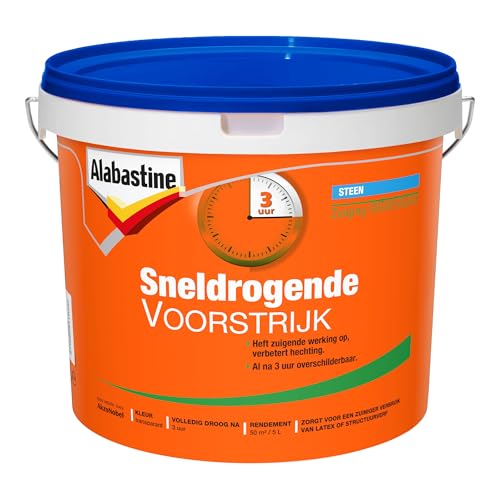 Alabastine - Voorstrijk Sneldrogend - Transparant - 5 L