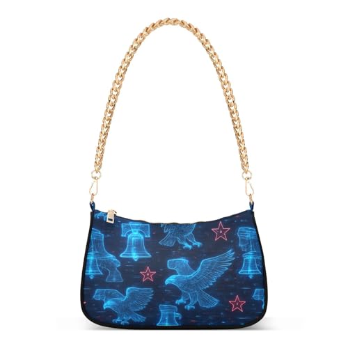 Sac à main à bandoulière chaîne tendance femme motif tech automne