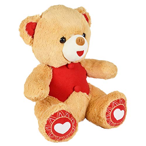 Image of Ultra 15 inch Charlie Teddy Bear Fully Stuffed Soft Plush Toy for Kids in Brown Animal Toy Gift Birthday Anniversary Christmas Diwali Home Decore