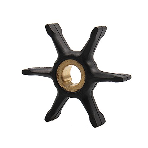 Big-Autoparts 9-45215R Water Pump Impeller For Johnson & Evinrude 10 Hp 15 Hp 18 Hp 20 Hp 25 Hp Motor Compatible 47-00586 375638 775518 Mallory Marine 9-45215 Sierra 18-3002 Glm 89650 thumb #4