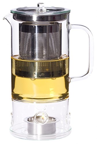 Trendglas Jena - SIGN iF Design Award 2013 - Teekanne 0,6 Liter mit integriertem Teewärmer (116002)