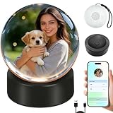 Lecteur vidéo 3D Memories Crystal : cette boule décorative est une décoration vidéo personnalisée conçue comme un globe sphérique en cristal personnalisé. Fabriquée en verre, acrylique, cristal, la lampe à mémoire de forme à l'intérieur de la structure offre un album photo numérique 3D ultra clair pour un arbre, un arbre ou un affichage de cadeaux de table.