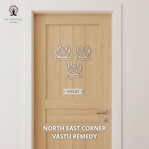 Image of The Spiritual Living North East Helix for Vastu | 3 Inch | Zinc Helix | Northeast | (वास्तु उपाय) Remedies for Home | Vastu Remedies for Toilet - Door - Kitchen | Home & Office | 3 Pcs Set |