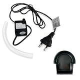  Kit Pompa 3 Watt + vaschetta per Riciclo Acqua Fontana Cascata Motorino Presepe