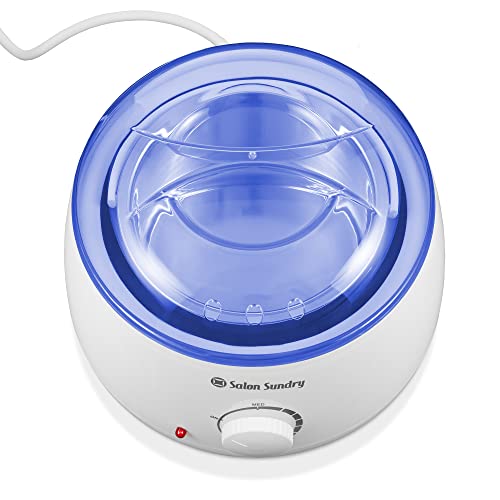 Salon Sundry Portable Electric Hot Wax Warmer Machine For Hair Removal - Blue Lid #TOP2
