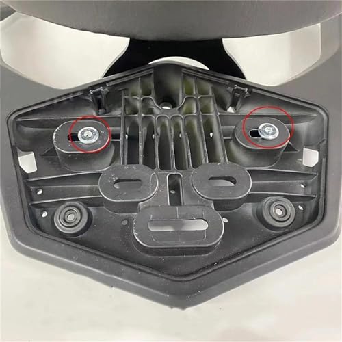 Porte-bagages passager avec dossier amovible noir pour moto Joymax F300 - 7