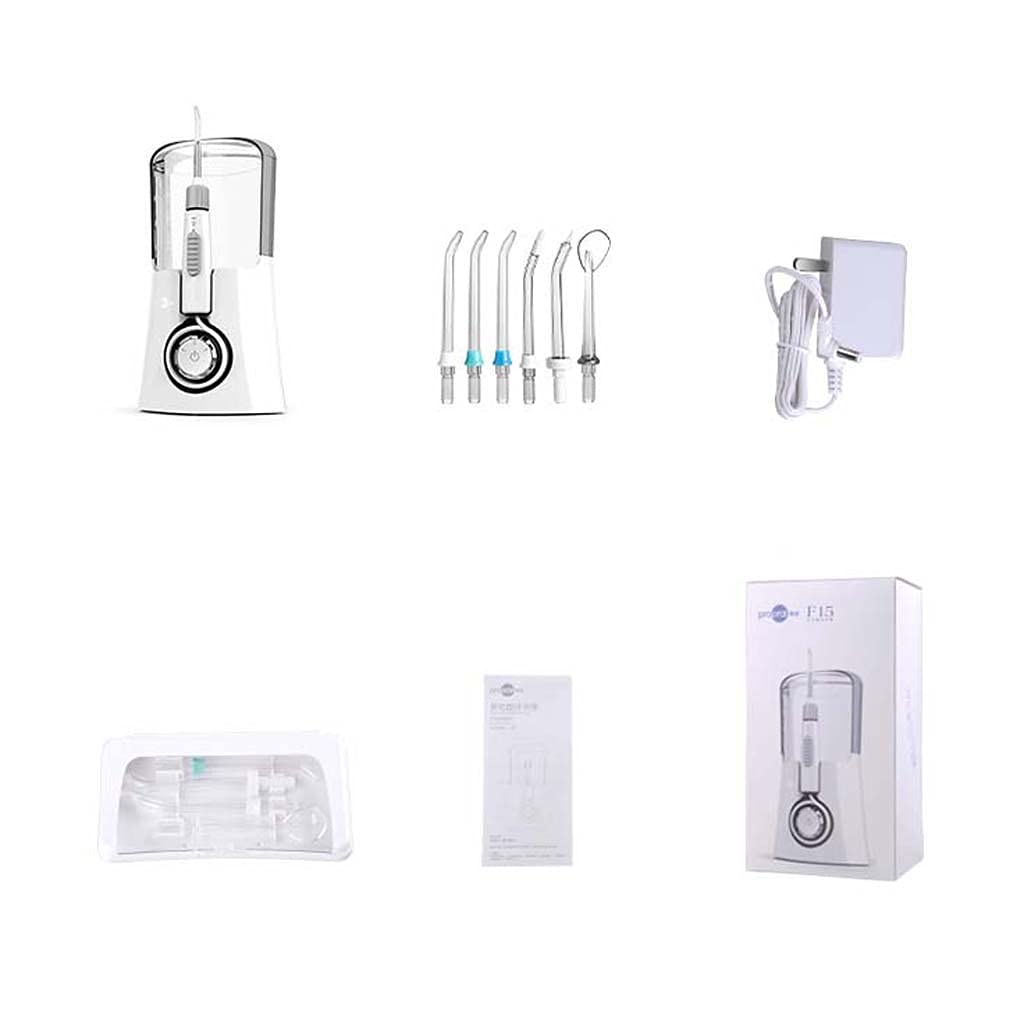 TJH Water Flosser, selección Profesional de Water Flosser | Removedor de cálculo Dental eléctrico, para aparatos ortopédicos, Puentes e implantes, hogar, Viajes