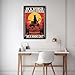 FLFGIDD Metal Tin Sign A world full of bookworms be a book cat Style Retro Metal Tin Sign Wall Decor Coffee Barthroom Garage Bar Room Decor Retro Style s Metal Signs 8x12inch-with Metal Frame