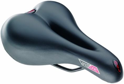 Point Endzone Vacu-Tec Womens Trekking Bike Saddle, Black