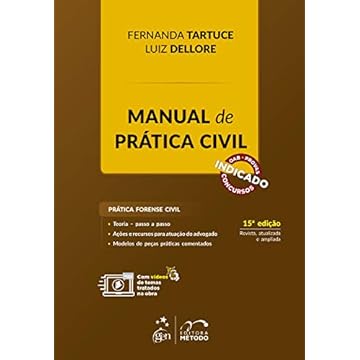 Capa do livro Manual de Prática Civil
