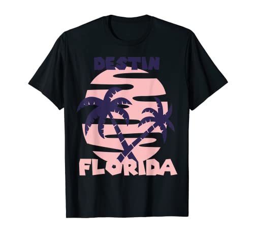 Florida Destin Ocean Beach Surfing T-Shirt