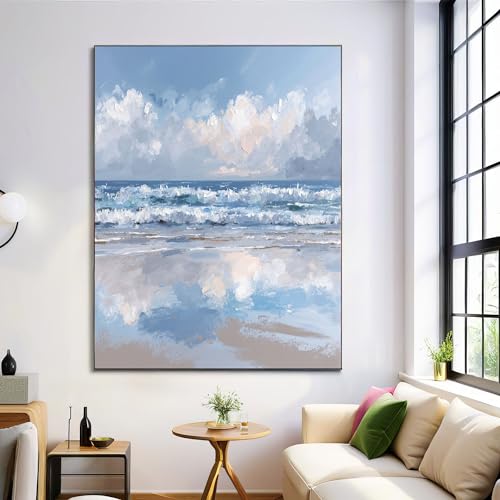 Cuadro de paisaje marino de 60x90 cm ideal para renovar las paredes de tu hogar