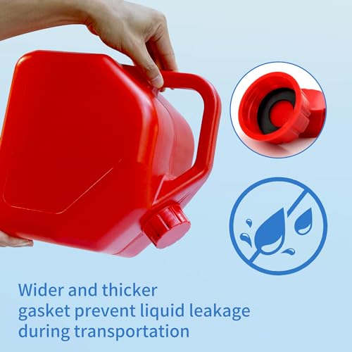 Mapleza 5 Gallon Gas Can Cap - Replacement Gas Can Lid with Coarse Thread, Ideal for Gasoline and Diesel Fuel Cans, Compatible with Midwest,stratton and Briggs Gas Cans(Pack of 2) - Thumbnail 6