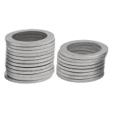 20 mm Ölablass-Unterlegscheibe, kompatibel mit Acura OEM 94109–20000, Aluminium-Quetschdichtung für Motorölwanne, Leckschutz, 20 Stück