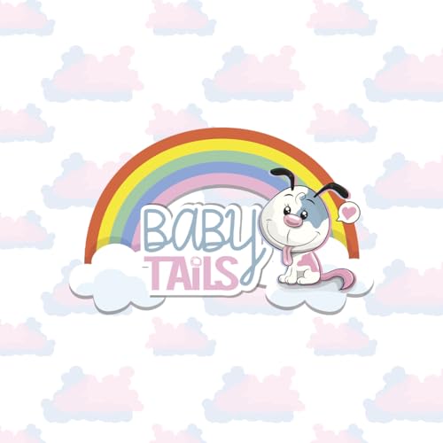 Croci Baby Tails Hundespielzeug im Fuchs-Stil für Welpen und kleine Hunde, 25 cm