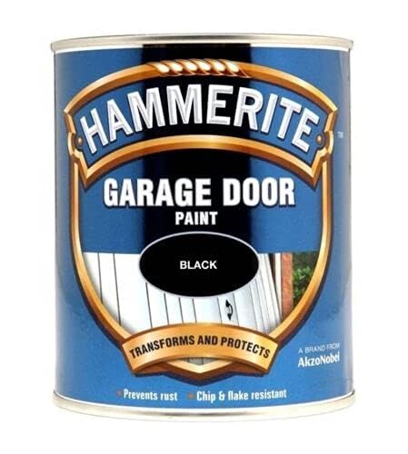 Garage Door Paint 750ml Black, Blue, Chestnut, Green, Red, White, Enamel (Chestnut) Chestnut
