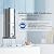 Purewell 2.25G Gravity Water Filter System with Water Level Window, 3-Stage 0.01?m Ultra-Filtration Stainless Steel Countertop System with 2 Filters and Stand, Reduce 99% Chlorine, PW-KS