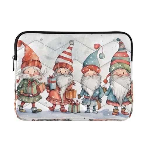 Funda para laptop 13-14 pulgadas impermeable diseño gnomo