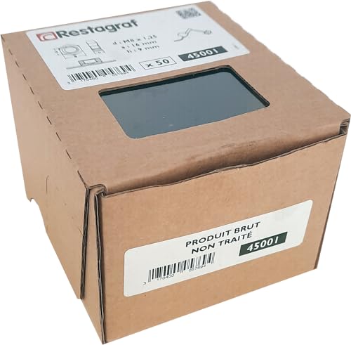 Restagraf - Schweißmutter – für einige Fahrzeuge Peugeot und Citroen – Befestigung robust und effizient – M8