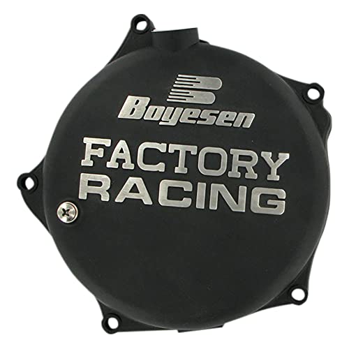 Boyesen Clutch Cover Black for Kawasaki KX250F 2004-2008