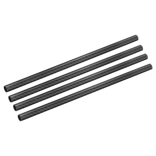 Tube en fibre de carbone 12x14x330mm mat 3K pour drone et modélisme RC QUARKZMAN