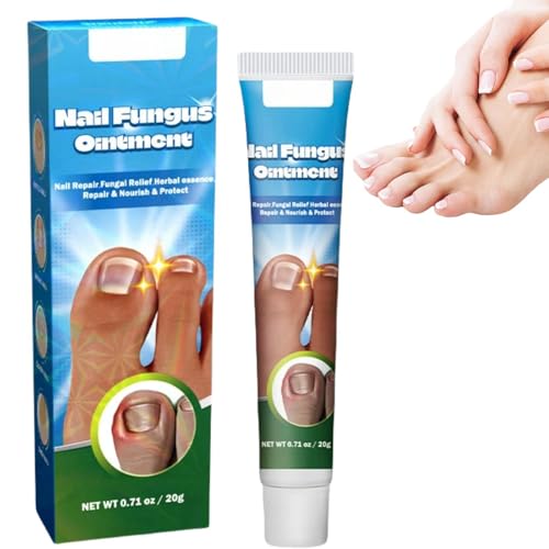 Fungal Toenail Treatment Cream,Fungal Nail Treatment for Toenails Extra Strong,Nail Fungus Treatment for Toenail and Fingernails,Anti-Fungal Nail Repair Cream for Thick Cracked Discolored Nails