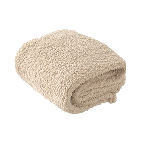 Couverture peluche pour chat et chien ultra-douce tapis de couchage confortable