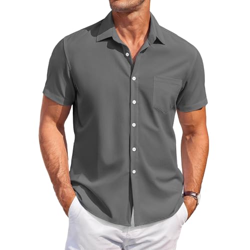 Chemise Chemise Homme Noir Chemise A Carreaux Homme Chemise Infroissable Homme Chemise Manches Courtes Homme Chemise Été Chemise Soie Homme Chemise Blanche...