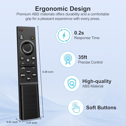 Image of Universal Remote for Samsung TV & Frame Smart TV Replacement Remote Control
