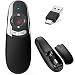 USB C Presenter, Kabellose 2.4 GHz Powerpoint Fernbedienung, Pointer für Präsentationen via Typ C und USB Empfänger, Rot Präsentationsfernbedienung für Windows 7/8/10/Mac/Linux/Android/PowerPoint
