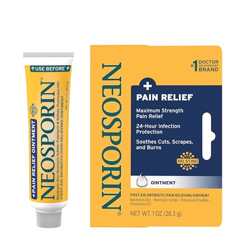 15% coupon - Neosporin Max Strength Pain Relief Antibiotic Ointment, 1oz