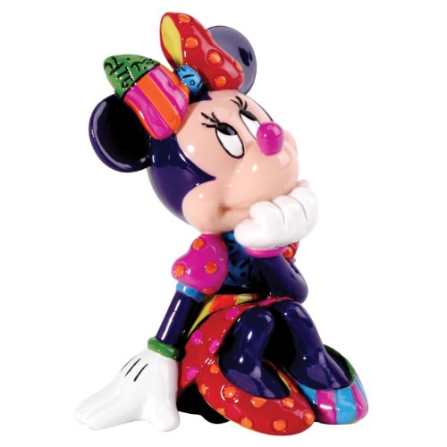 Disney By Britto 4027957 Mini Figurine Minnie Résine 7 cm