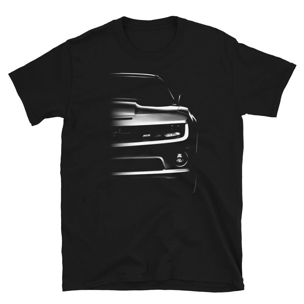 Chevy Camaro SS Mens T-Shirt Musclecar Sport Racing Cars Cotton Shirt for Men