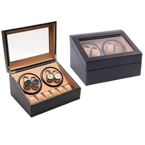 Remontoir montre automatique et boîte de rangement 6 places, le cadeau idéal pour horloger
