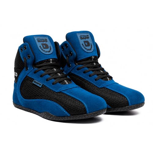 Image of Dapp X-Series Weightlifting Gym Shoes for Men and Women | Leather Suede Exterior | Signature Flat Sole | Padded Interiors for Stability | Smart Cushioning | Wide Toe Box